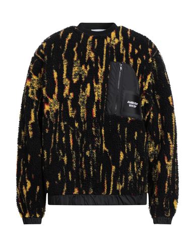 Ambush Man Sweatshirt Black Size S Polyester, Acrylic, Polyurethane, Cotton