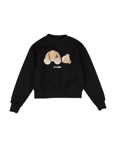 Palm Angels Babies'  Toddler Boy Sweatshirt Black Size 6 Cotton, Elastane