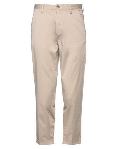 Markup Man Pants Beige Size 38 Cotton, Elastane