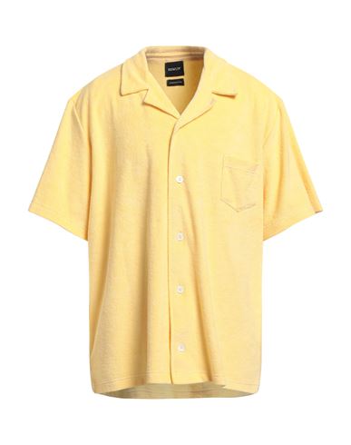 Howlin' Man Shirt Yellow Size M Cotton, Polyester
