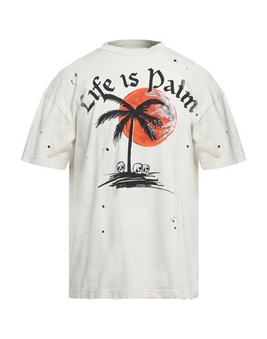 Palm Angels - Men - logo-print Cotton-jersey T-Shirt Orange - Xs