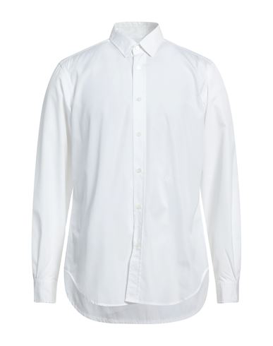 Department 5 Man Shirt White Size 16 Cotton