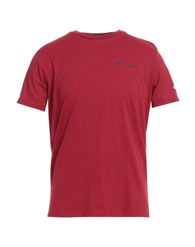 Champion Man T-shirt Brick Red Size M Cotton