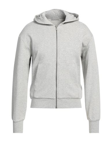 Shop Trussardi Man Sweatshirt Light Grey Size Xl Cotton, Elastane