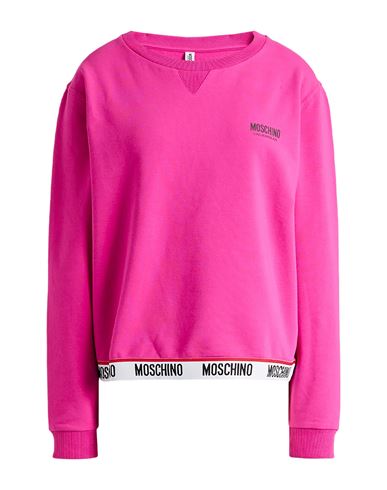 Moschino Woman Undershirt Fuchsia Size L Cotton, Elastane In Pink