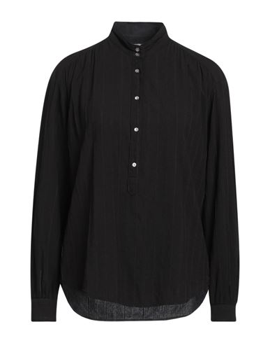 Hartford Woman Shirt Black Size 3 Viscose, Cotton