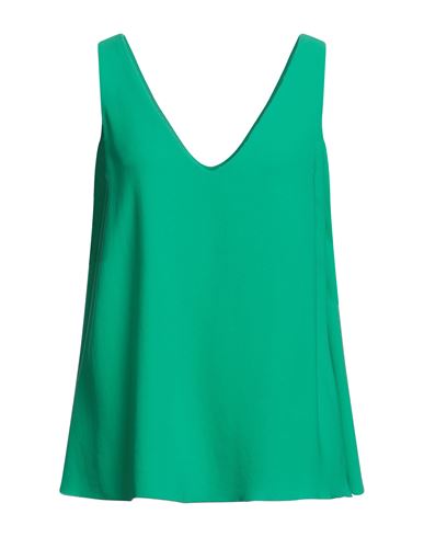 Access Fashion Woman Top Green Size L Polyester