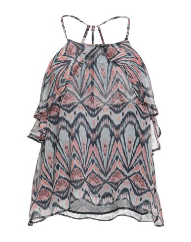 Pepe Jeans Woman Top Salmon Pink Size L Polyester
