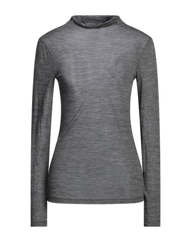 Semicouture Woman T-shirt Grey Size M Wool, Polyamide