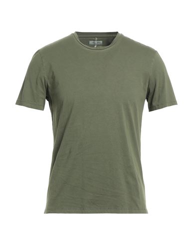 Alley Docks 963 Man T-shirt Military Green Size S Cotton