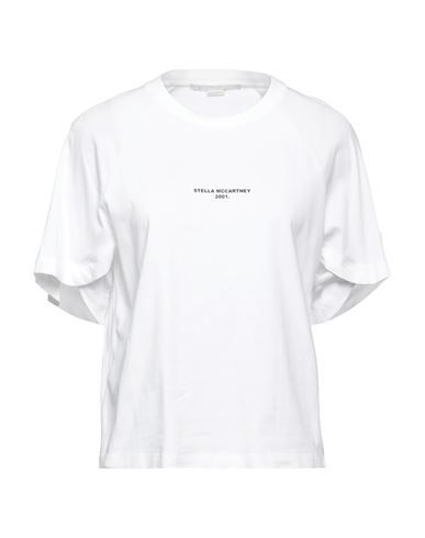 Stella Mccartney Woman T-shirt White Size 2-4 Cotton, Elastane