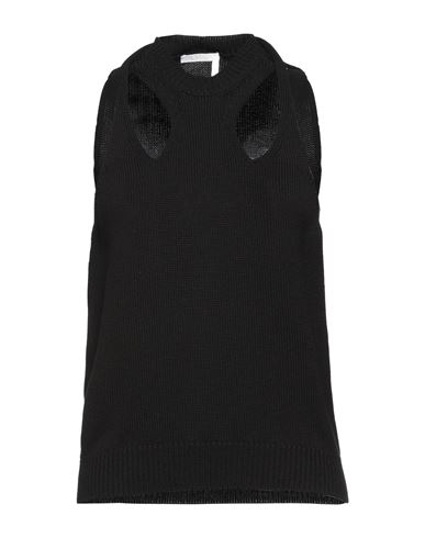 See By Chloé Woman Top Black Size M Cotton, Wool