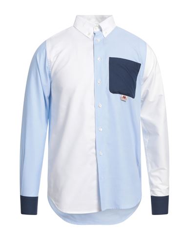 Robe Di Kappa Man Shirt Light Blue Size M Cotton, Polyester
