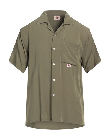 Robe Di Kappa Man Shirt Military Green Size Xl Viscose