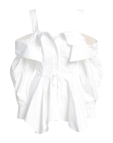 Alexander Mcqueen Woman Shirt White Size 6 Cotton