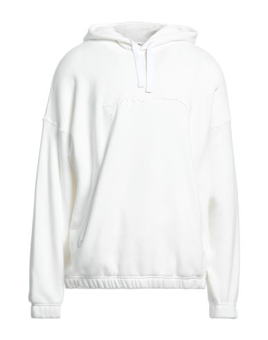 Giorgio Armani Man Sweatshirt Off White Size 42 Cotton