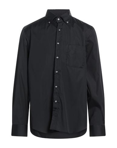 Shop Xc Man Shirt Black Size M Cotton, Elastane
