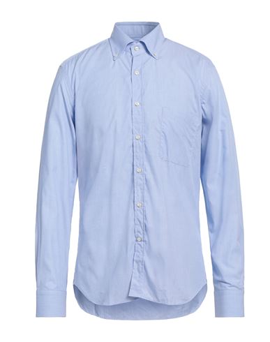 Xc Man Shirt Light Blue Size Xxl Cotton