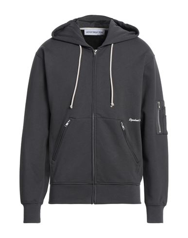 Department Five Department 5 Man Sweatshirt Lead Size L Cotton In Grey