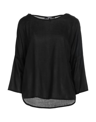 Siste's Woman Blouse Black Size M Viscose