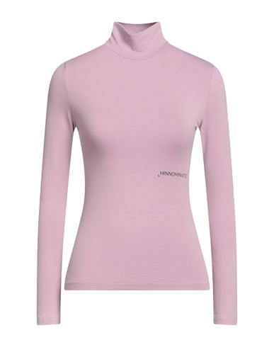 Hinnominate Woman T-shirt Lilac Size Xs Cotton, Elastane In Purple