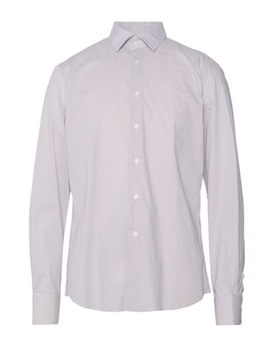 Domenico Tagliente Man Shirt Khaki Size 16 ½ Cotton In Beige