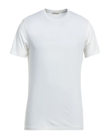 Albeni 1905 Man T-shirt White Size Xxl Merino Wool