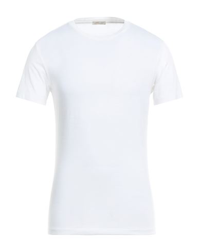 Albeni 1905 Man T-shirt Cream Size 3xl Merino Wool In White