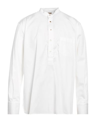 Federico Curradi Man Shirt White Size 40 Cotton
