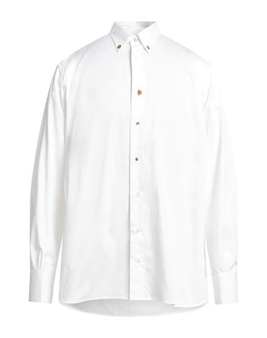 Federico Curradi Man Shirt White Size 38 Cotton