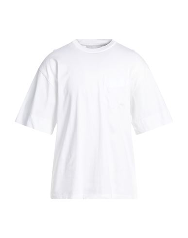 Neil Barrett Man T-shirt White Size Xs Cotton, Polyamide, Elastane