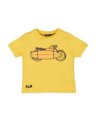 Yporqué Babies'  Toddler T-shirt Yellow Size 4 Cotton