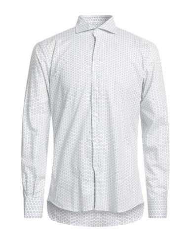 Domenico Tagliente Man Shirt White Size 17 Cotton