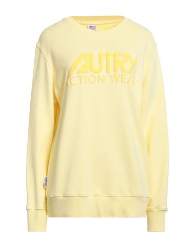 Sweatshirt Damen Pastellgelb S Damen