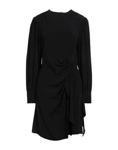 Semicouture Woman Mini Dress Black Size 8 Acetate, Silk