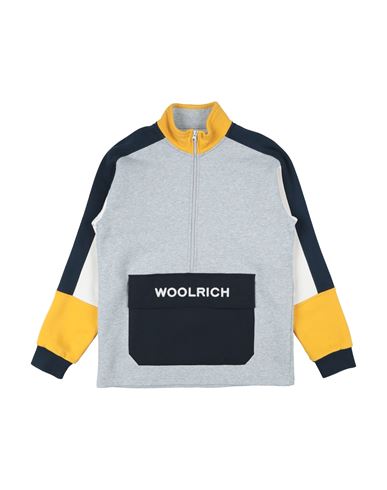 Woolrich Toddler Boy Sweatshirt Light Grey Size 6 Cotton, Polyester In Black