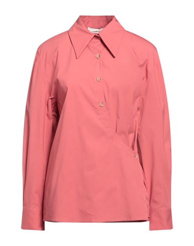 Liviana Conti Woman Shirt Pastel Pink Size 6 Cotton, Polyamide, Elastane