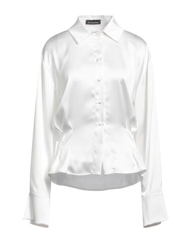 Actualee Woman Shirt White Size 8 Polyester