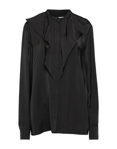 Jil Sander Woman Shirt Black Size 2 Viscose