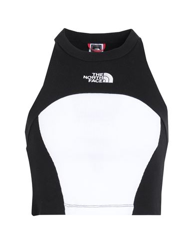 THE NORTH FACE THE NORTH FACE W SUMMER LOGO TANK WOMAN TOP BLACK SIZE S COTTON, ELASTANE