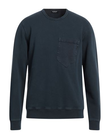 Dondup Man Sweatshirt Blue Size Xxl Cotton