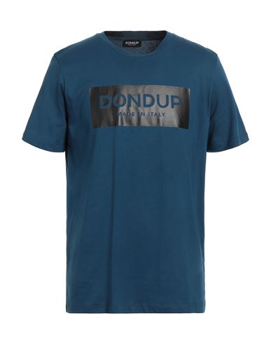 Dondup Man T-shirt Navy Blue Size Xxl Cotton