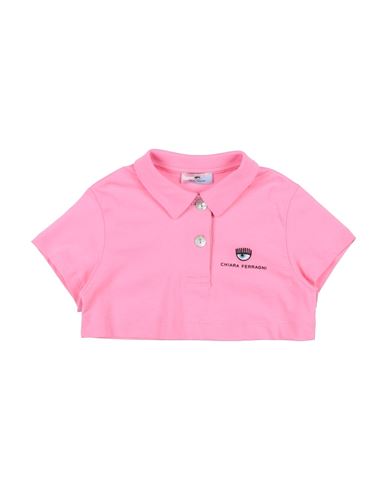 Chiara Ferragni Babies'  Toddler Girl Polo Shirt Pink Size 4 Cotton