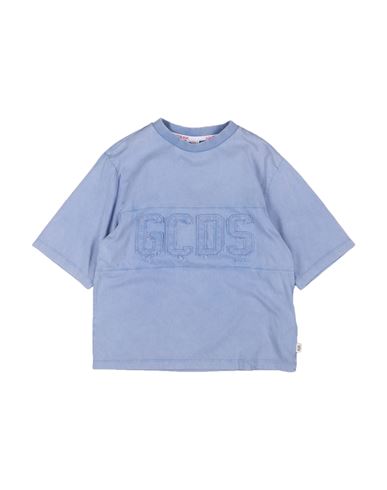Gcds Mini Babies'  Toddler Boy T-shirt Pastel Blue Size 6 Cotton, Elastane