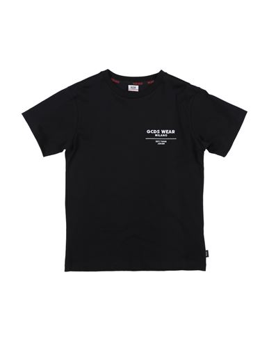 Gcds Mini Babies'  Toddler Boy T-shirt Black Size 6 Cotton, Polyester