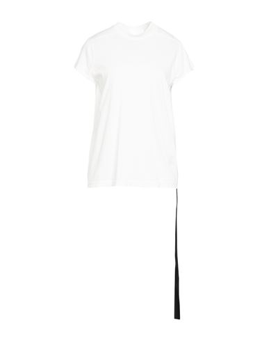 Rick Owens Drkshdw Ribbed T In White