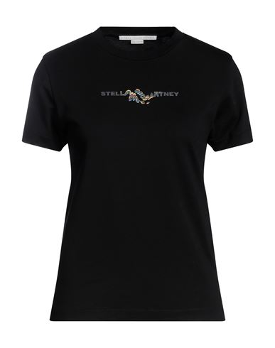 Stella Mccartney Woman T-shirt Black Size 4-6 Cotton