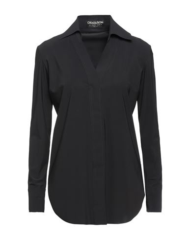 Chiara Boni La Petite Robe Woman Top Black Size 10 Polyamide, Elastane