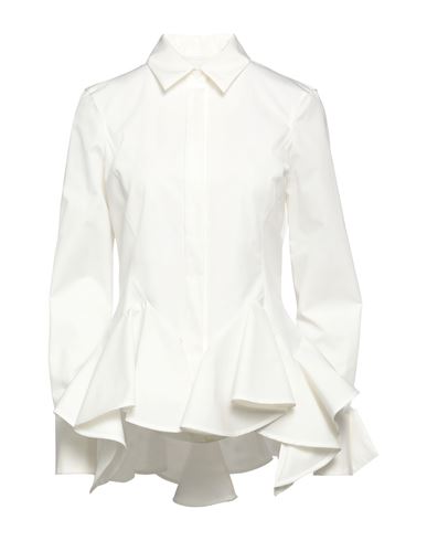 Shop Givenchy Woman Shirt Off White Size 6 Cotton