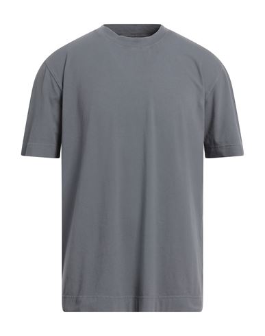 Circolo 1901 Man T-shirt Lead Size Xxl Cotton, Elastane In Grey